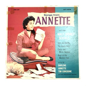 Songs From Annette And Other Walt Disney Serials 12&quot; Vinyl LP Record 1958