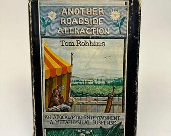 Otra atracción de carretera, Tom Robbins, 1971, Primera edición, novela de Doubleday