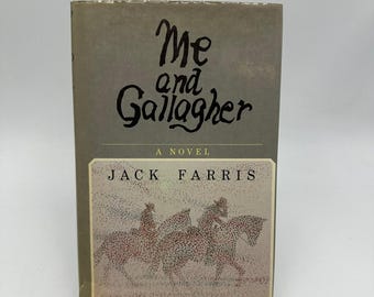 Eu e Gallagher Jack Farris 1983 Primeira Edição Assinada Western Heinemann