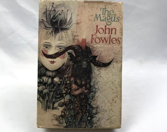 The Magus von John Fowles Hardcover Roman Little, Brown Book Club Edition 1965