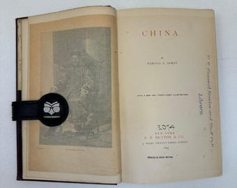 China Harold E. Gorst 1899 Illustrated Imperial Interest Library E. P. Dutton