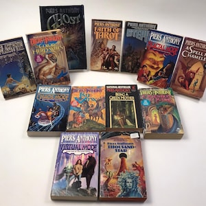 Piers Anthony Xanth Series Lot of 18 Science Fiction Fantasy Adventure Novels