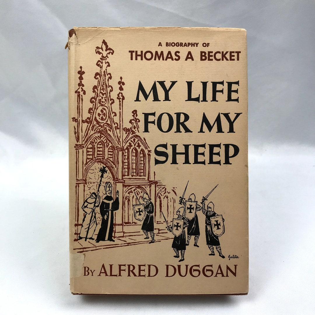 Thomas Becket My Life For My Sheep Hardcover Biography Book Alfred thomas-becket-my-life-for-my-sheep-hardcover-biography-book-alfred