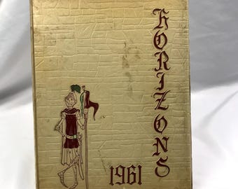 Salspitze Katholische High School 1961 Horizons Tucson Arizona Hardcover Jahrbuch