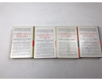 英語圏の人々の歴史 ウィンストン・S・チャーチル 4巻セット - Etsy 日本