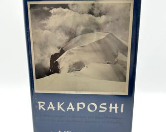 Rakaposhi Mike Banks 1960 Libro inglese con copertina rigida e sovraccoperta