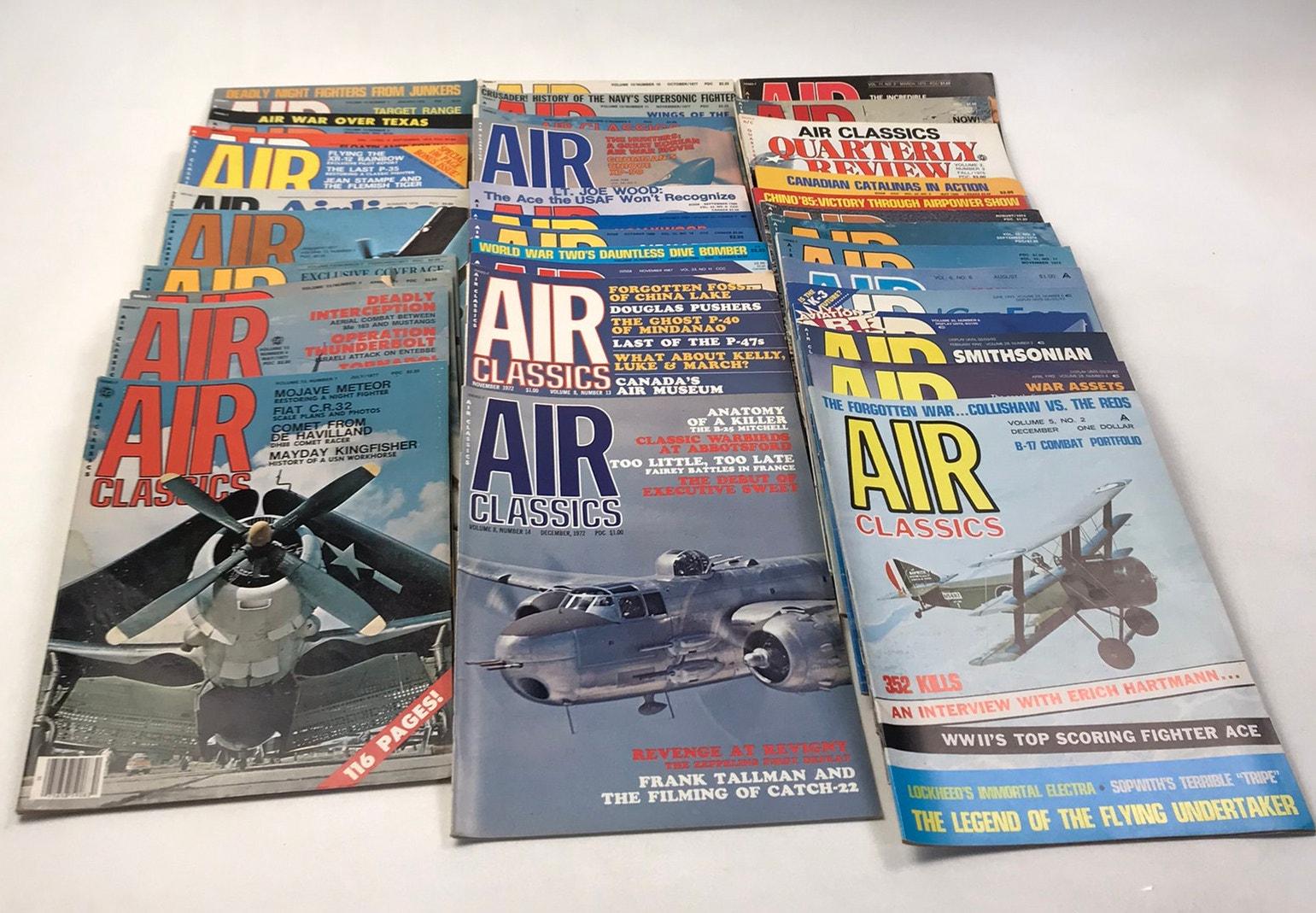 Air Classics Magazines 141 Issues Military Aircraft Aviation