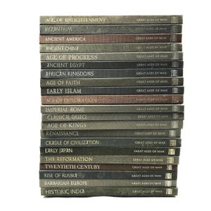 Time Life Series the Great Ages of Man Complete 21 Volume Set