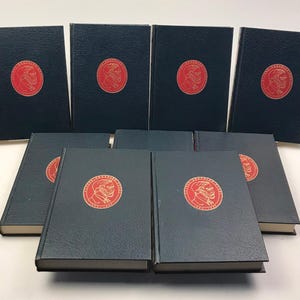 Nobel Prize Library Lot of 10 Vintage Illustrated Hardcovers Classic Literature
