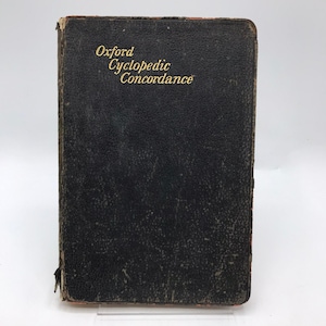 Oxford Cyclopedic Concordance Religieuze bijbelstudies theologische referentie 1903