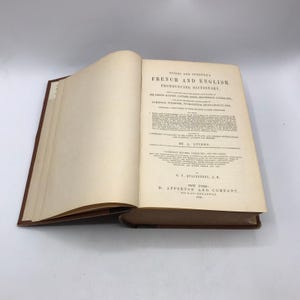 Spiers and Surennes Dictionnaire de prononciation français et anglais Enseignement des langues