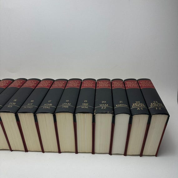 Brockhaus Enzyklopädie 19th Edition Complete 23 Volume Set German