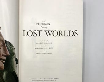 The Horizon Book of Lost Worlds Illustrated Hardcover door Leonard Cottrell 1962