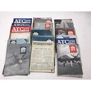 Air Training Corps Gazette 44 Issues Military Aviation History Magazines 1942-1945