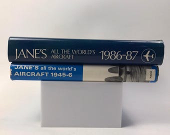 Janes All the Worlds Aircraft 1945-6 and 1985-86 Aviation Military