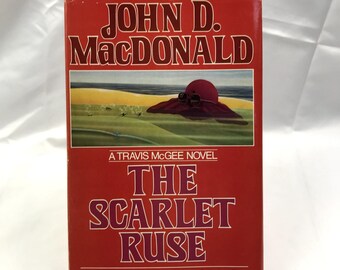The Scarlet Ruse: John D. MacDonald Hardcover, 1973