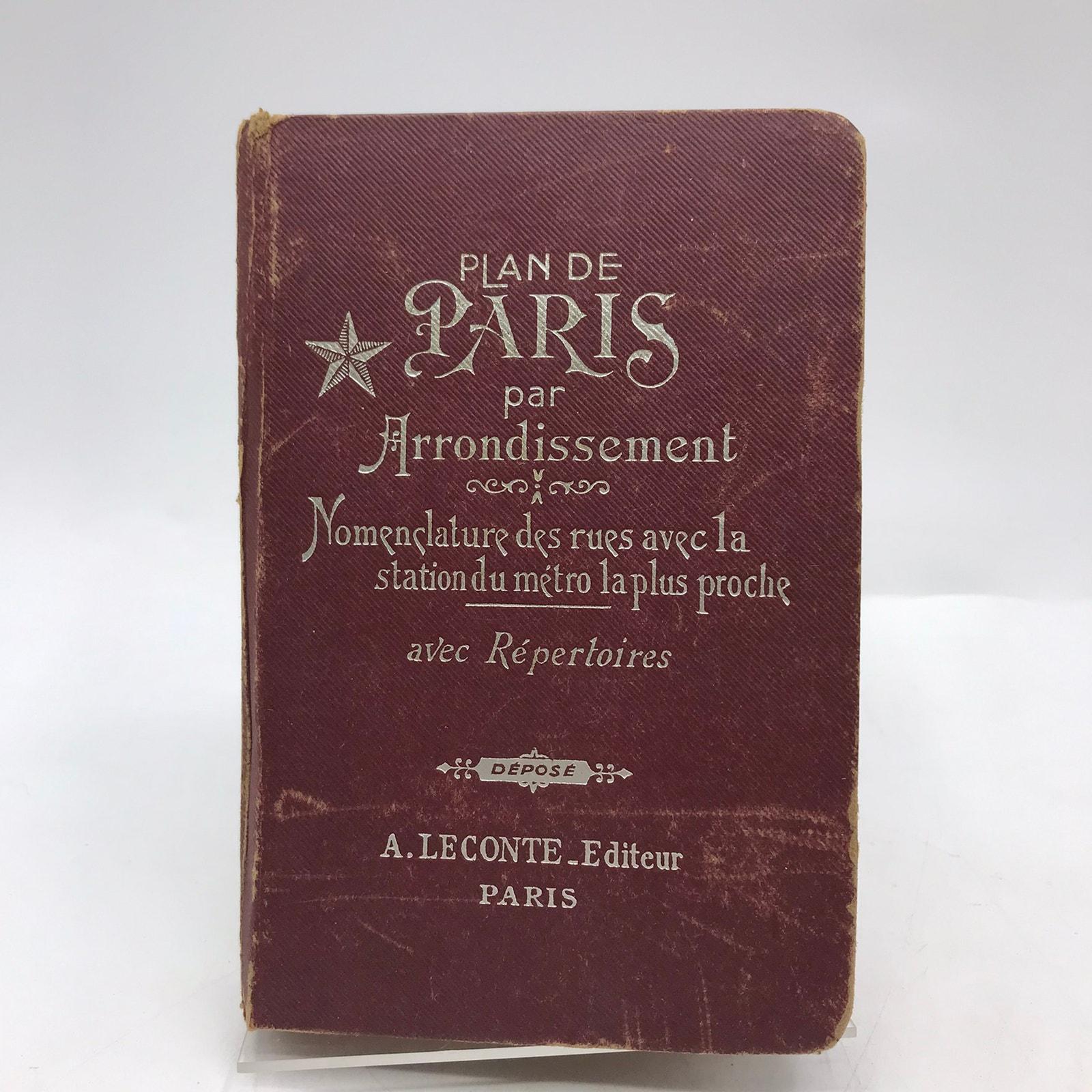 Plan De Paris Par Arrondissement Pocket Guide Tourism Maps Travel