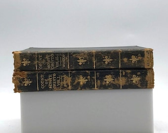 The Count of Monte Cristo Volumes 1 and 2 Alexandre Dumas New Century Library