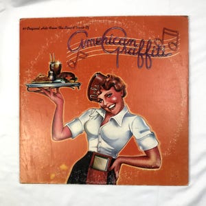 American Graffiti 41 éxitos originales de la banda sonora Doble LP Vinilo 1973