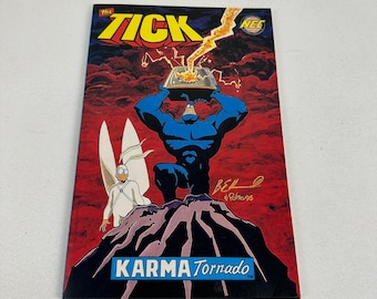 The Tick Karma Tornado No 1 Superheroes Science Fiction Humor Graphic Novel NEC