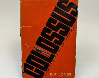 Colossus D. F. Jones 1966 First Edition Science Fiction AI Computer Science