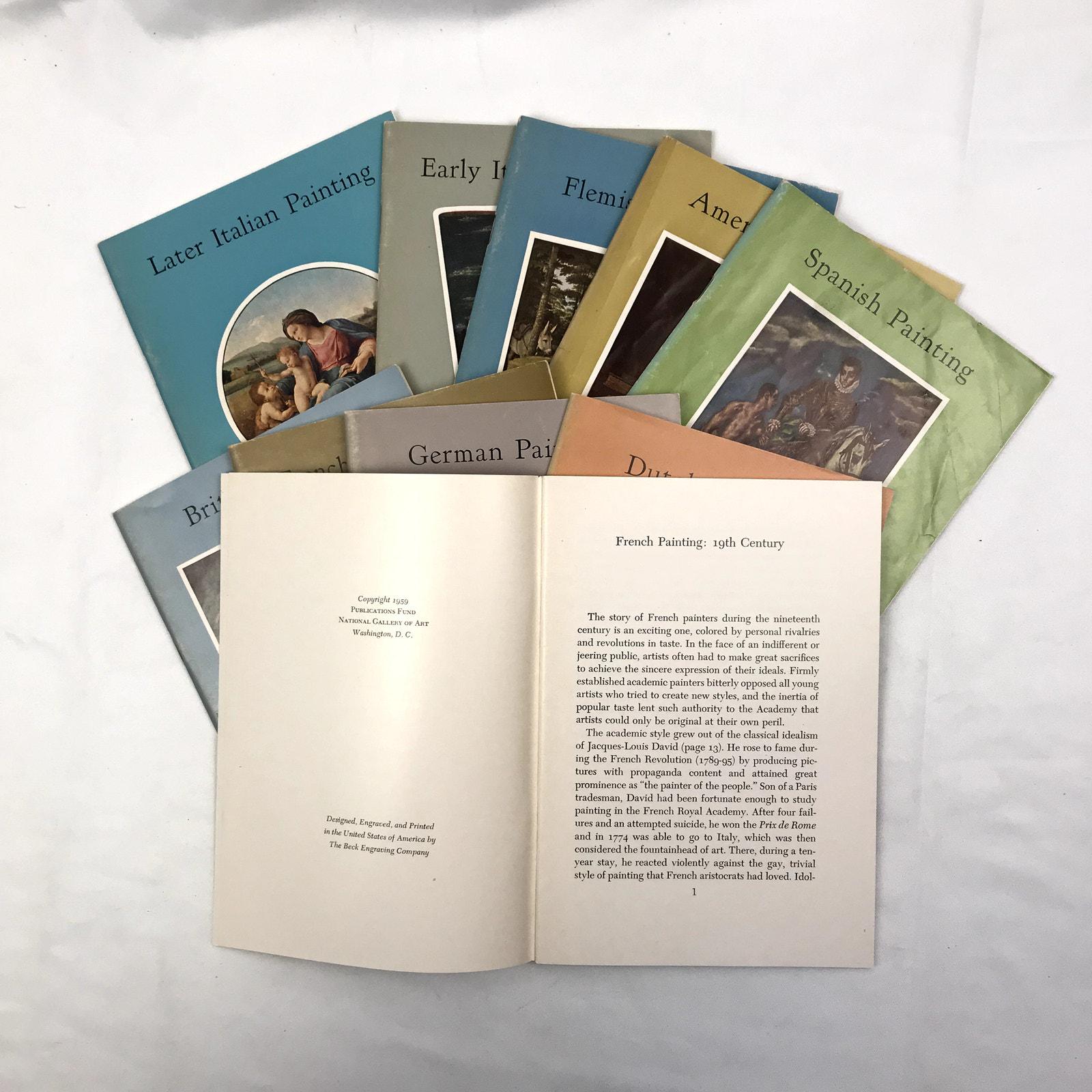 Ten Schools of Painting in the National Gallery of Art (booklets 1