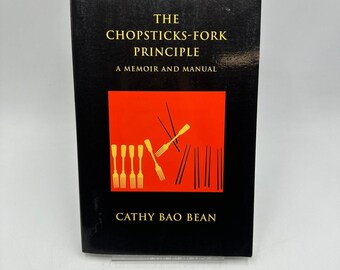 Zasada pałeczek i widelca Cathy Bao Bean 2003 Podpisany podręcznik wspomnień 2. wyd. WE
