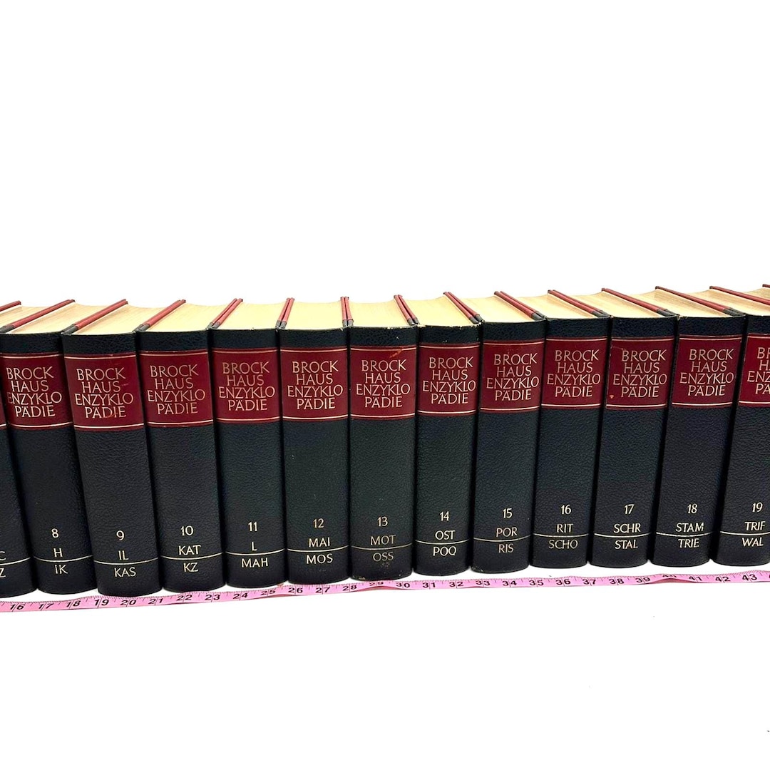 Brockhaus Enzyklopädie 19th Edition Complete 23 Volume Set German