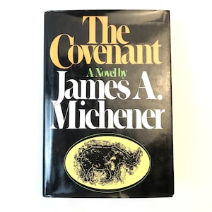The Covenant A Historical Novel Hardcover by James Michener 1980 First Edition
