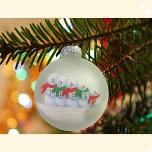 Personalized Family of 5 ornament