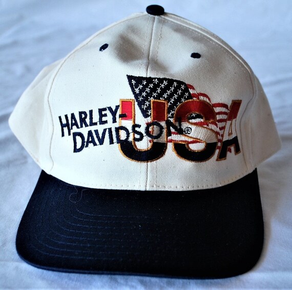 harley davidson hat vintage sign baseball cap