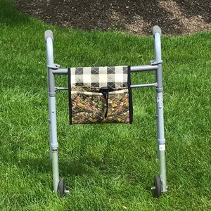 Hunting Season Walker Caddy Bag | Walker Tote Bag | Walker Organizer | Mobility Bag | Three Pockets | Ready to Ship!