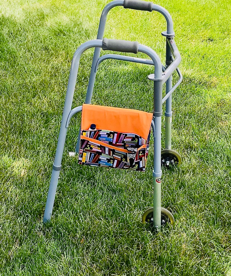 Walker Caddy Bag, Walker Tote Bag, Walker Organizer, Mobility Bag