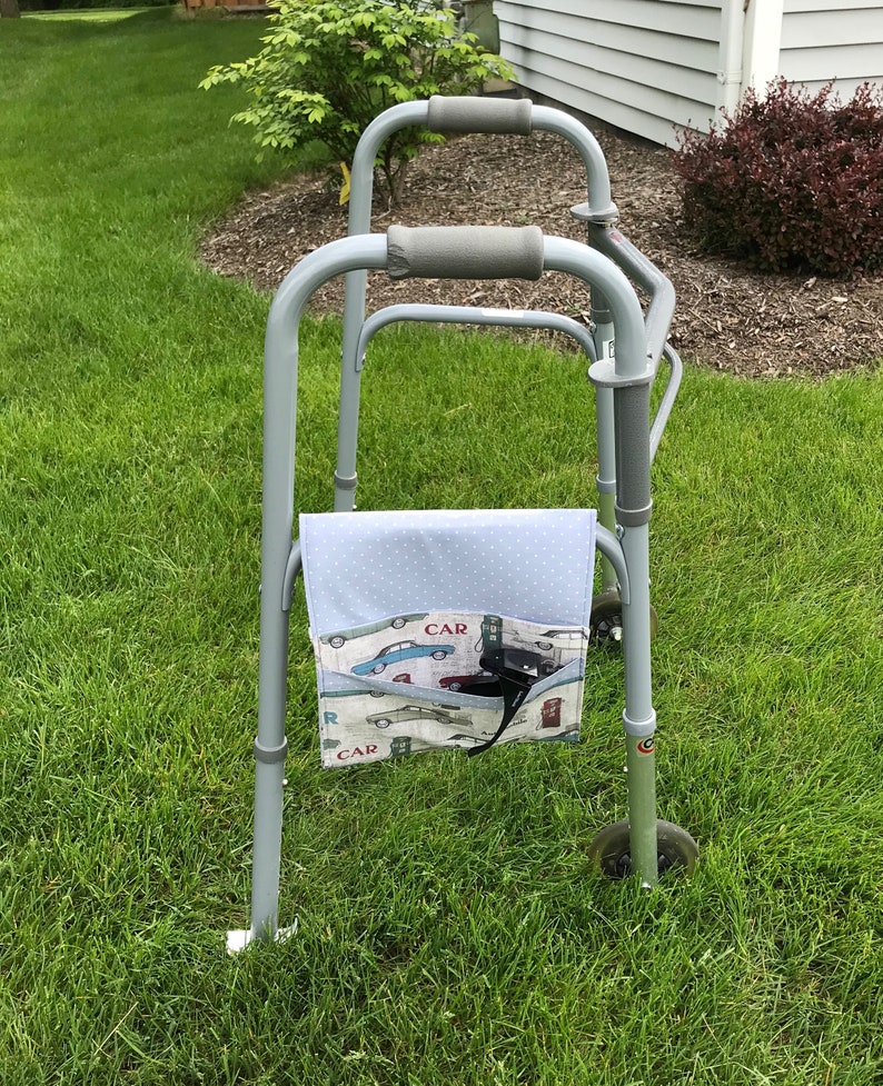 Walker Caddy Bag Walker Tote Bag Walker Organizer Mobility Etsy