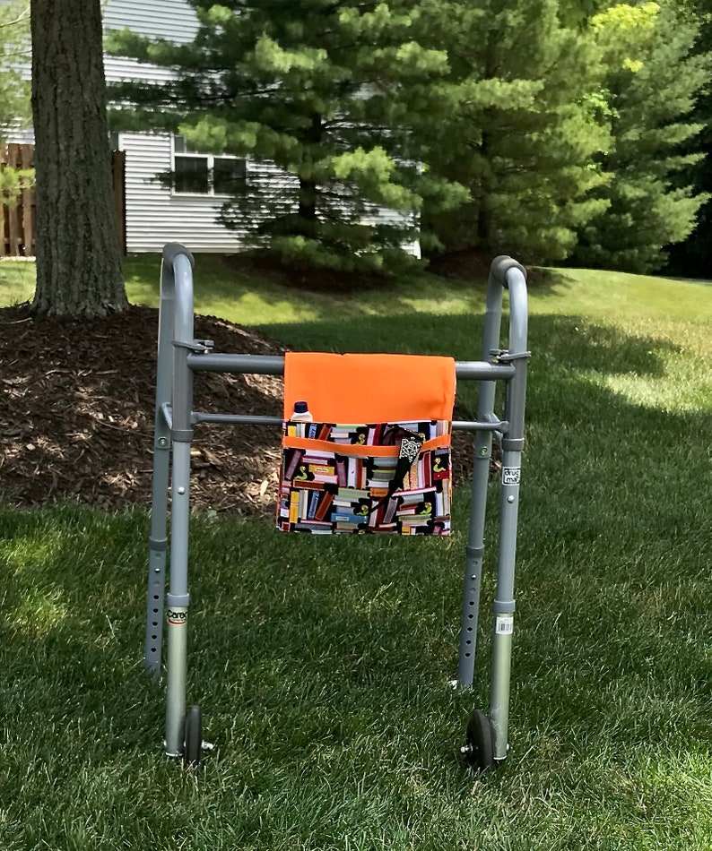 Walker Caddy Bag, Walker Tote Bag, Walker Organizer, Mobility Bag