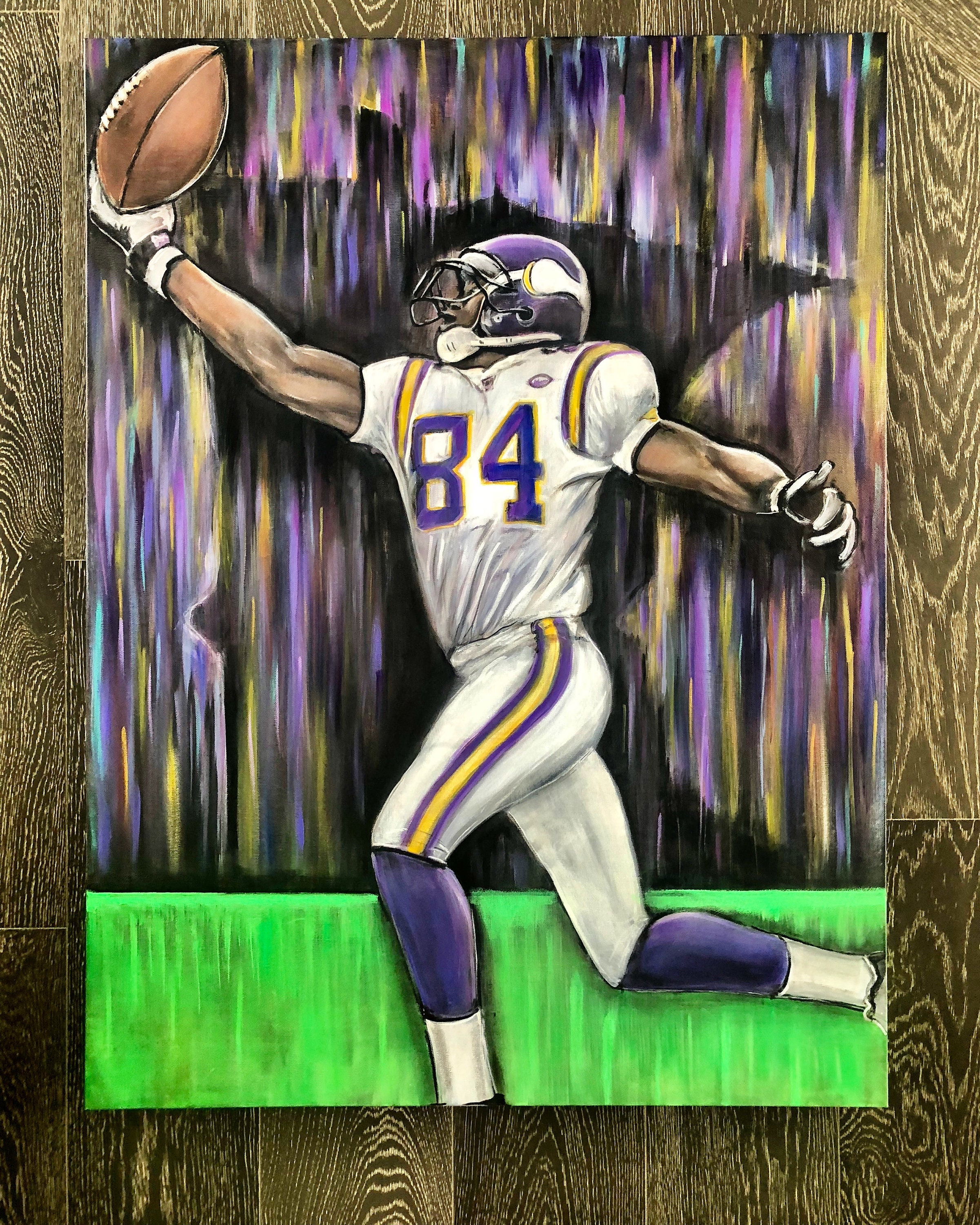 Justin Jefferson Minnesota Vikings Framed 15 x 17 Incredible Catch Collage