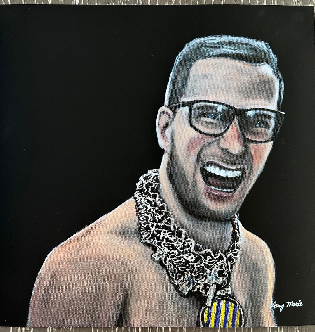 Limited Edition Kirko Canvas Print. Painting by Amy Marie Art. Kirk