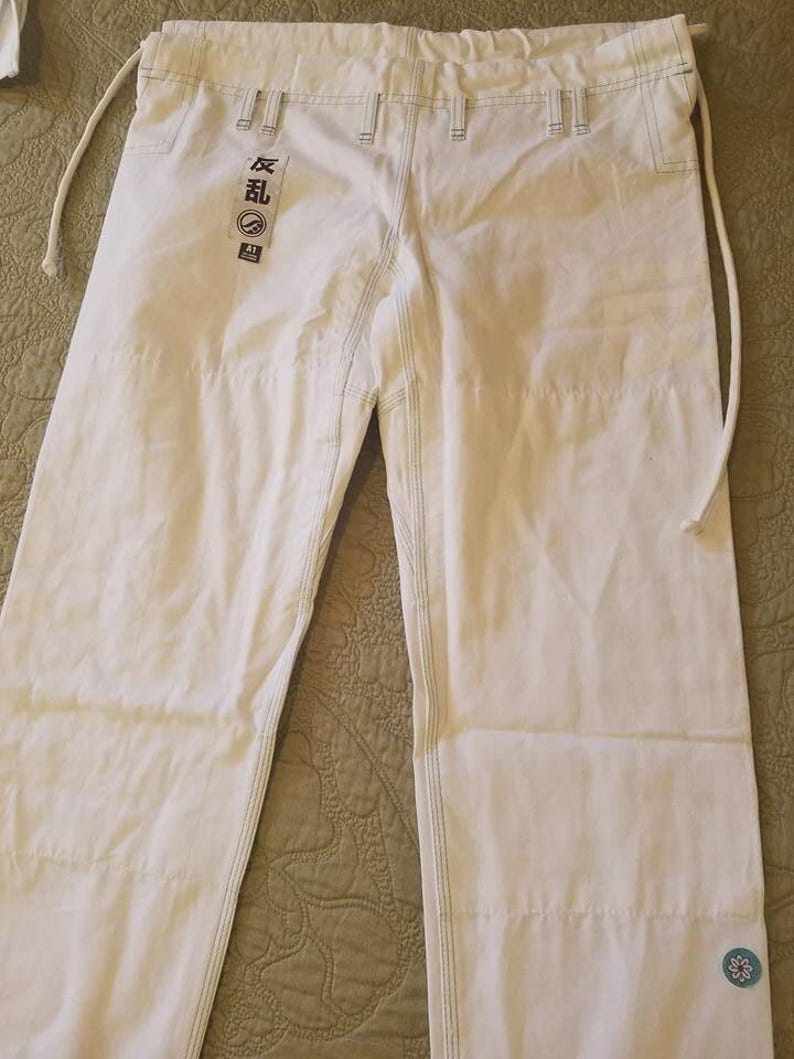 Shoyoroll Batch #72 Rebel Grappler White BJJ Gi Kimono With Bags image 6