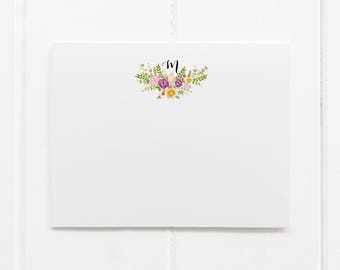 Monogram Stationary | Custom Stationary | Notecards | Personalized Notecards | Valentines Gift | Custom Thank You Cards
