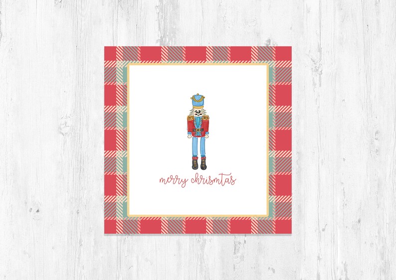 Nutcracker Gift Tags Printable Christmas Gift Tags for Kids - Etsy