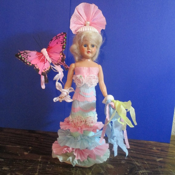 vintage mermaid doll