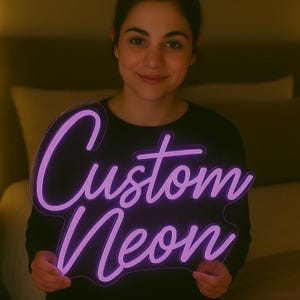 Custom Neon Sign | LED Sign Custom | Neon Name Sign | Personalized Neon Light Sign | Home Decor | Neon Sign Bedroom | Neon Sign Gift!