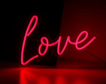 Letrero de neón personalizado / Letrero de neón a medida / Letrero LED personalizado / Letrero de neón con nombre / Decoración del hogar / Letrero de neón para dormitorio / ¡Regalo de letrero de neón!