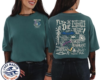 Camiseta Fourth Wing Comfort Colors: manga corta y manga larga