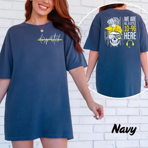 911-meldkamershirt, 10-96 doodskopdesign, Comfort Colors T-shirt