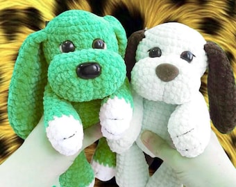 Puppy häkeln Muster – Plüsch-Hunde-Spielzeug Anleitung PDF