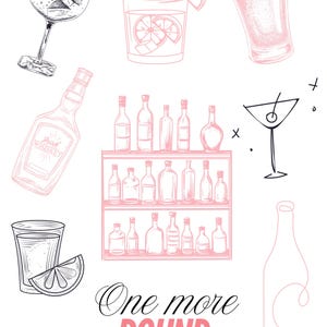 one more round digital poster
