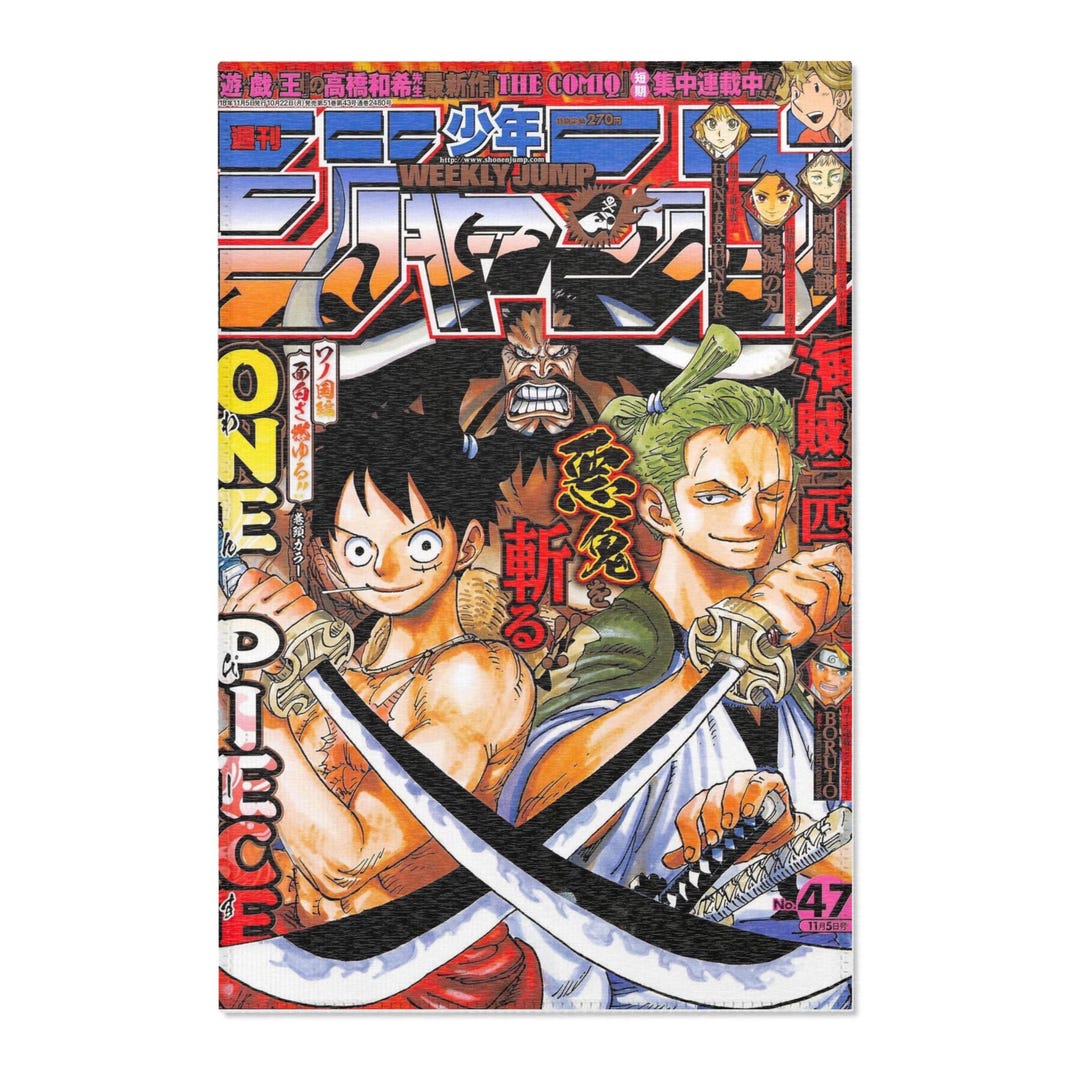 One Piece Shonen Jump Area Rug, - Etsy