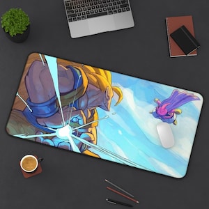 Dragon Ball Goku SS3 Vs Majin Buu Desk Mat