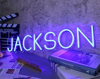 Letrero de neón, Letrero de neón personalizado con nombre infantil, Decoración de pared, Decoración del hogar, Letrero con nombre, Letreros LED, Letrero colgante, Regalos personalizados, Letrero de neón infantil